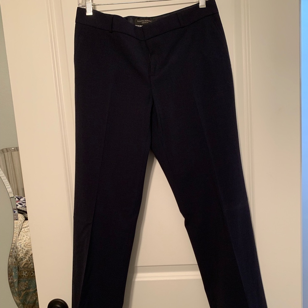 Banana Republic Suit Trousers in Navy